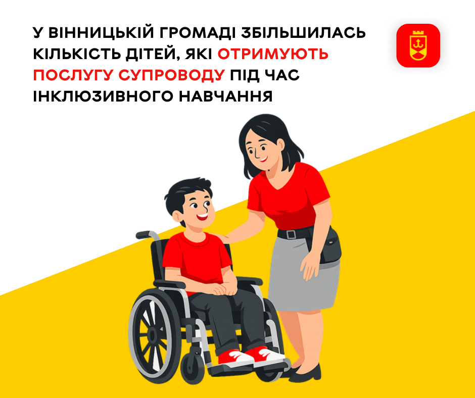 У громаді зросла кількість дітей, які отримують послугу супроводу під час інклюзивного навчання