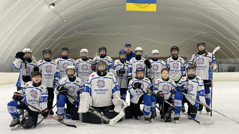 «Патріот» із Вінниці виборов перше місце в регулярному чемпіонаті України з хокею серед юнаків U13