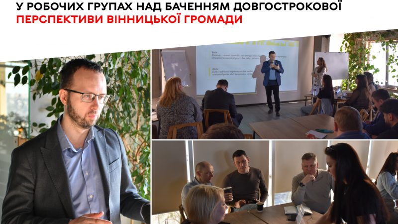 Експерти Ради зі стратегічного розвитку продовжують напрацьовувати перспективи розвитку Вінницької громади