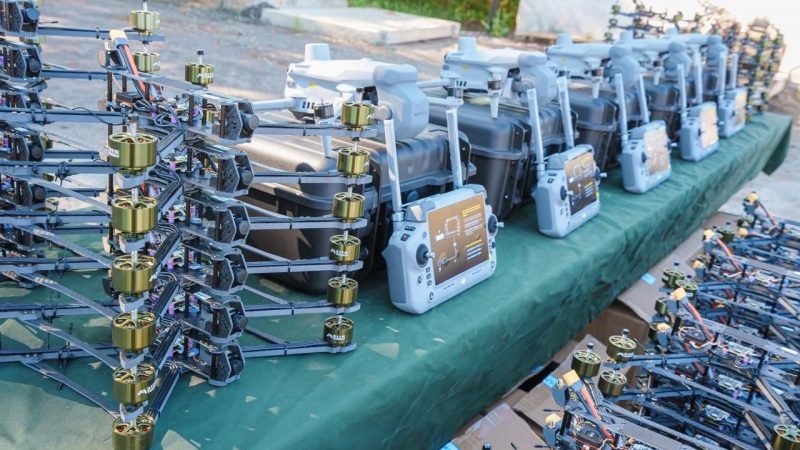 Дрони для захисників. Чергова передача, організована Міжрегіональним координаційним гумштабом