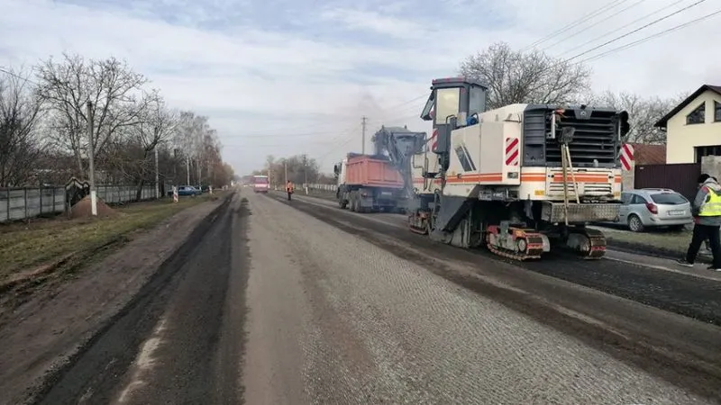 У Вінниці розпочали ремонт дороги на Тиврів