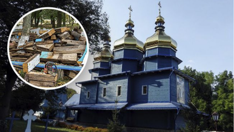 На Вінниччині місцеві жителі зруйнували храм 18 століття