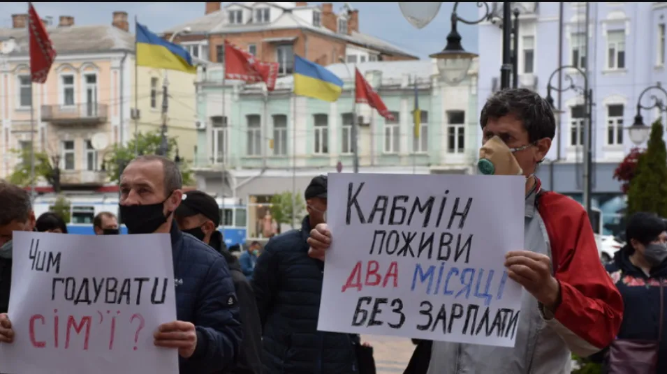 У Вінниці підприємці вийшли на пікет. Вимагають від Кабміну відкрити непродовольчі ринки