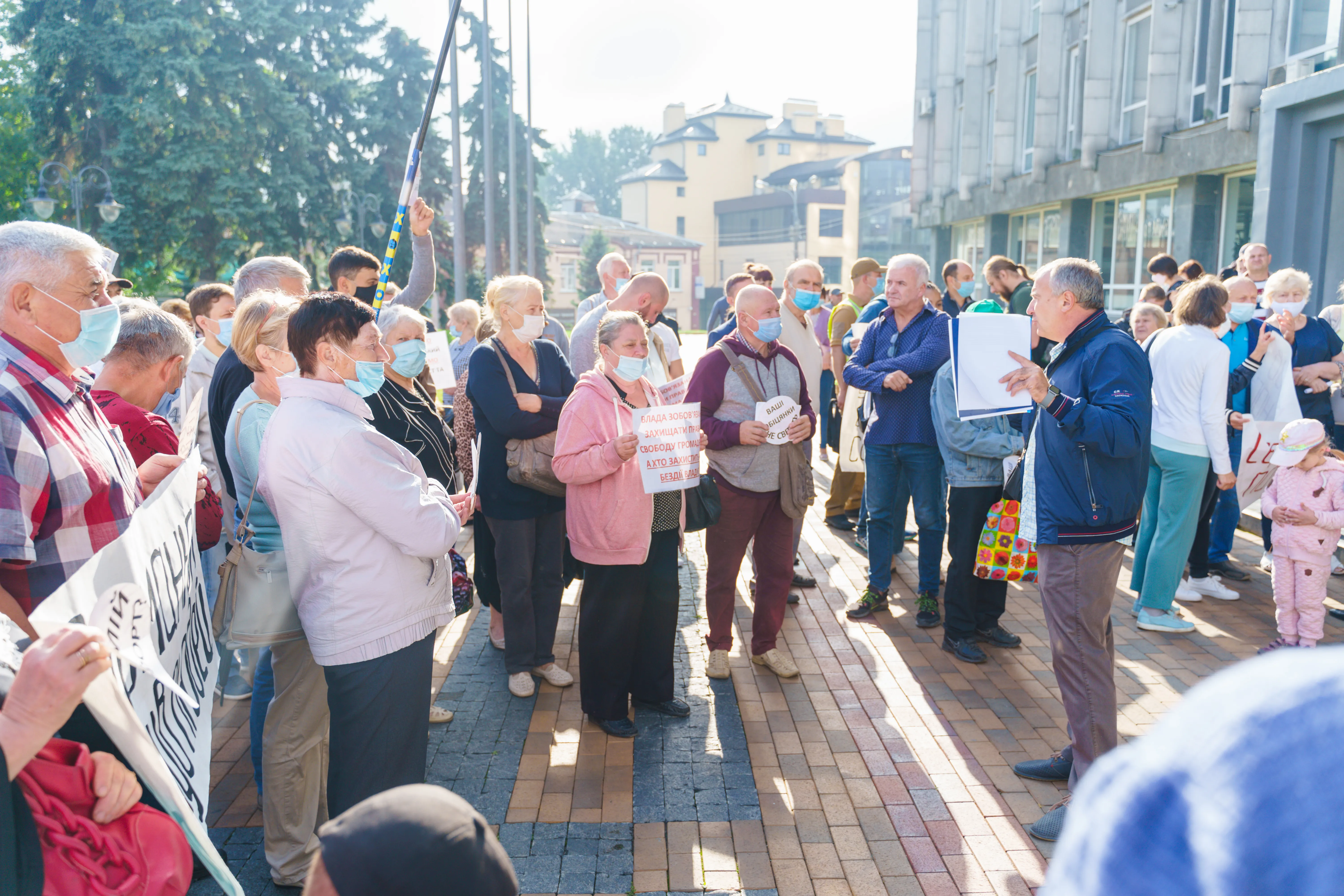 Мітинг під стінами міськради чергова провокація перед виборами?