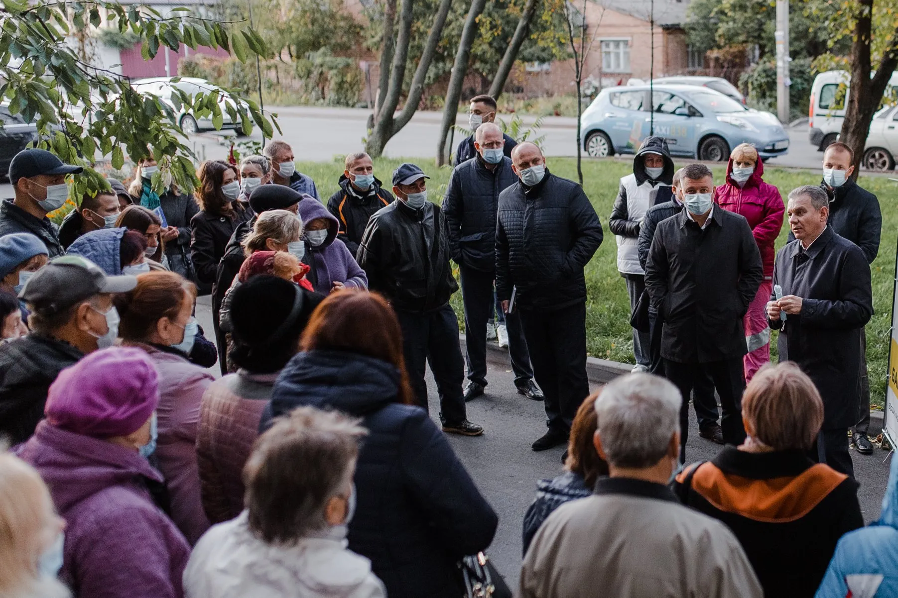 Мер Моргунов зустрівся з жителями Вінниці