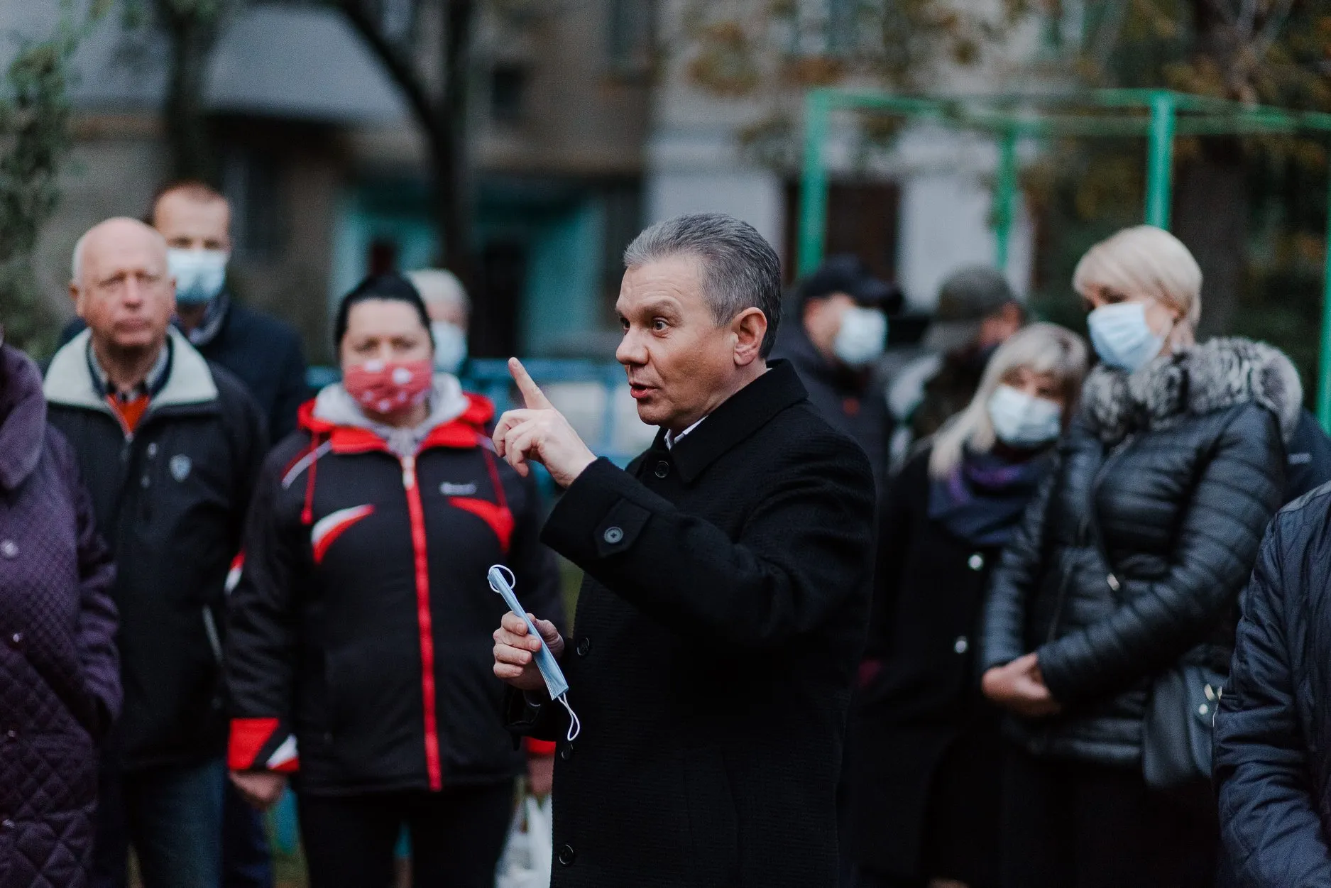 Мер Моргунов зустрівся з жителями Замостя