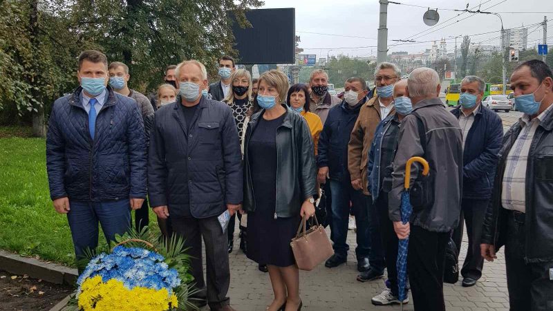 У Вінниці вшанували героїв, які померли під час ліквідації на Чорнобильській АС