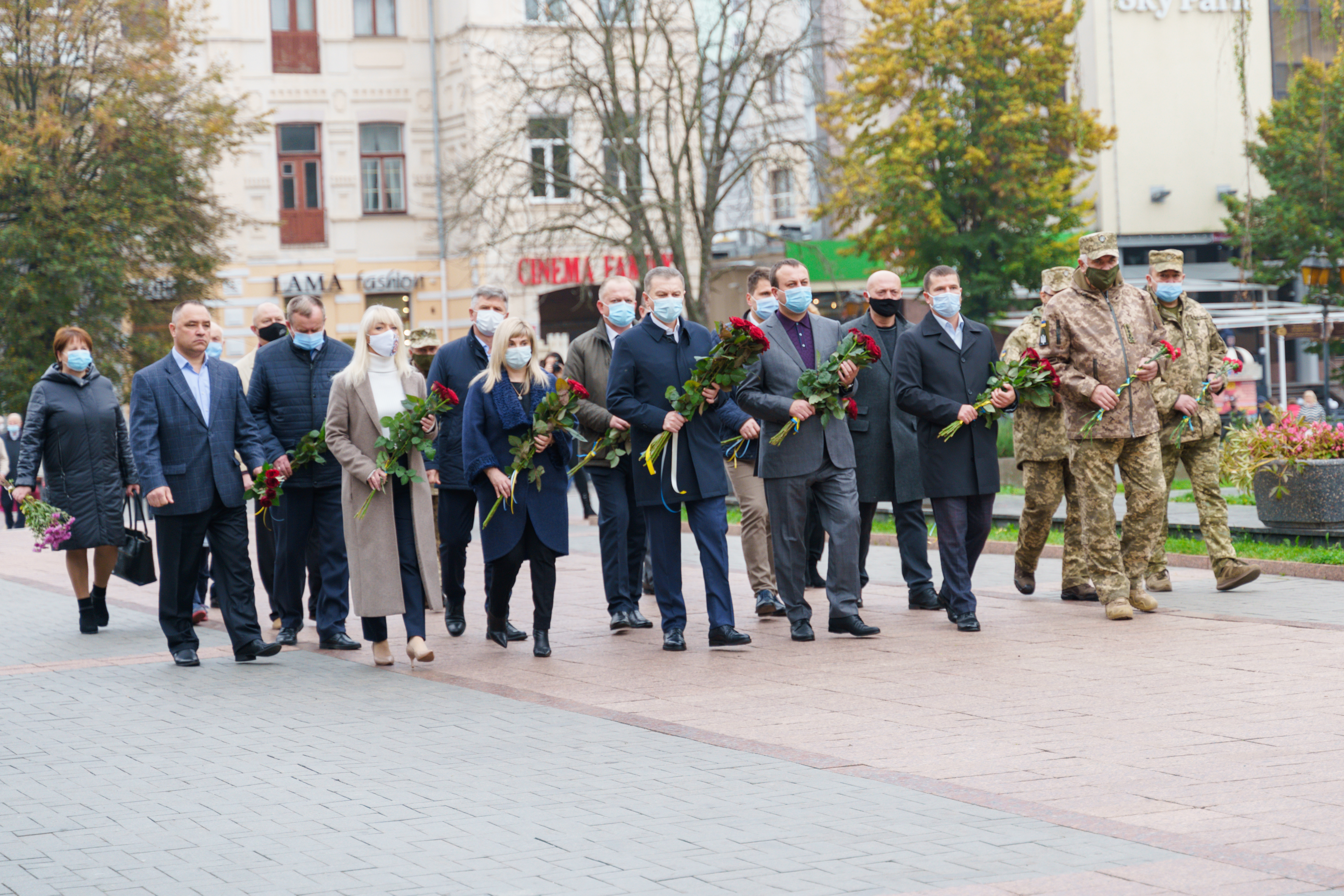 У Вінниці відбулось покладання квітів з вигнання нацистів з України