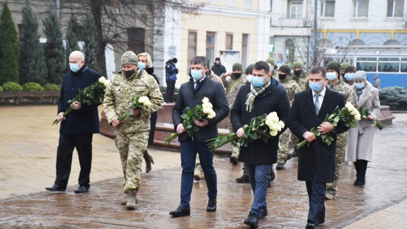 У Вінниці вшанували п’ямять загиблих за свободу і незалежність України
