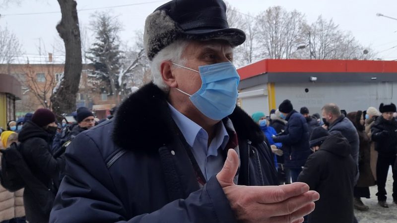 Вінницьких медиків вивели на протест. Лікарі не знають проти чого виступають (Відео)