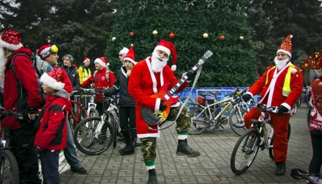 У Вінниці, 2 січня, пройде традиційний велопарад Дідоморозів