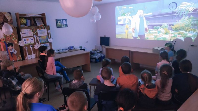 У Вінниці для дітей-переселенців провели кіновечір з VinSmart Центром