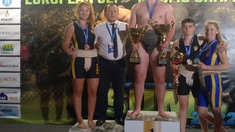 Вінницькі спортсмени здобули дві золоті, срібну та бронзову медалі Чемпіонату Європи з сумо ВМР