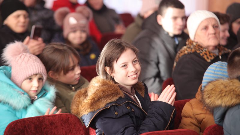 У Вінниці для діток переселенців провели свято Різдва