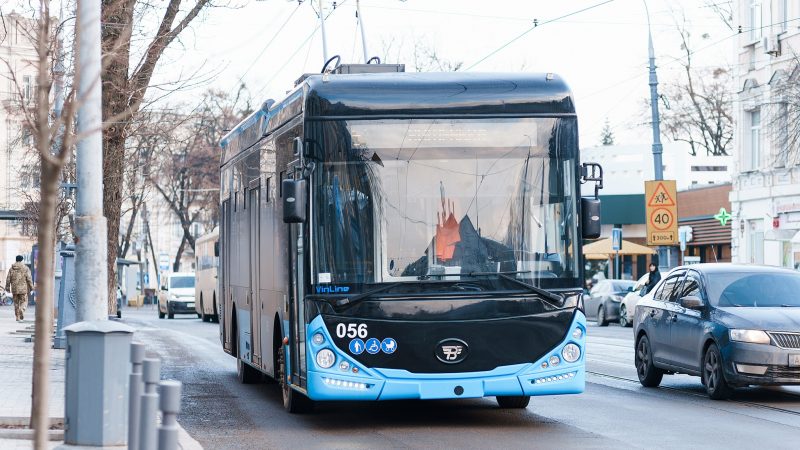 Сергій Моргунов: «Перший VinLine у новому році. Новий тролейбус вийшов на 5-ий маршрут»