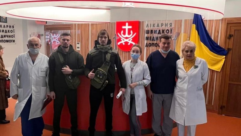 Вінницька лікарня швидкої медичної допомоги отримала гуманітарний вантаж від громадської організації «Світла-Україна»