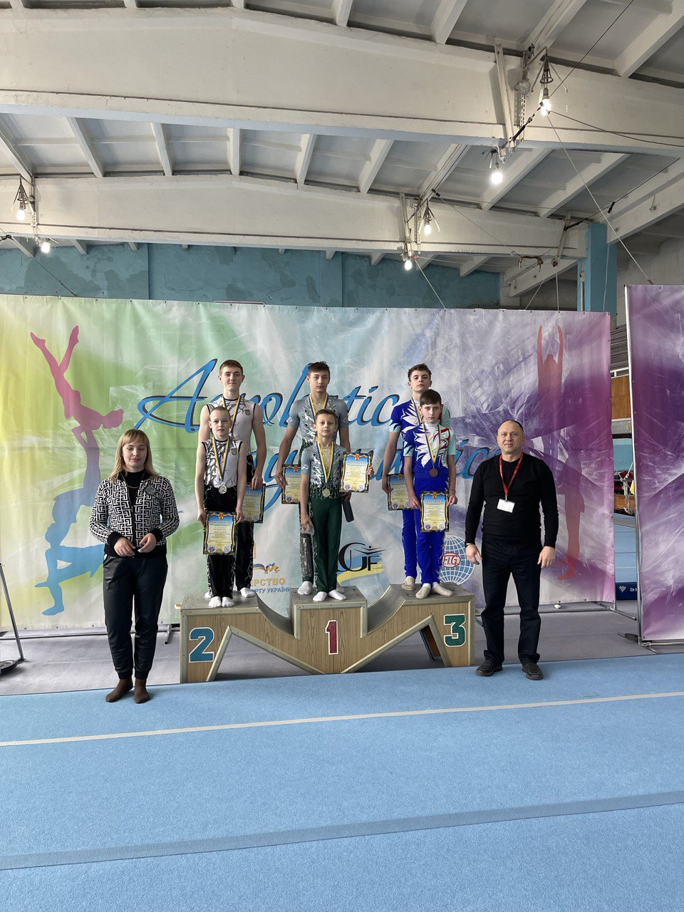 «Vin Acro Cup»: у Вінниці завершились змагання на кубку зі спортивної акробатики