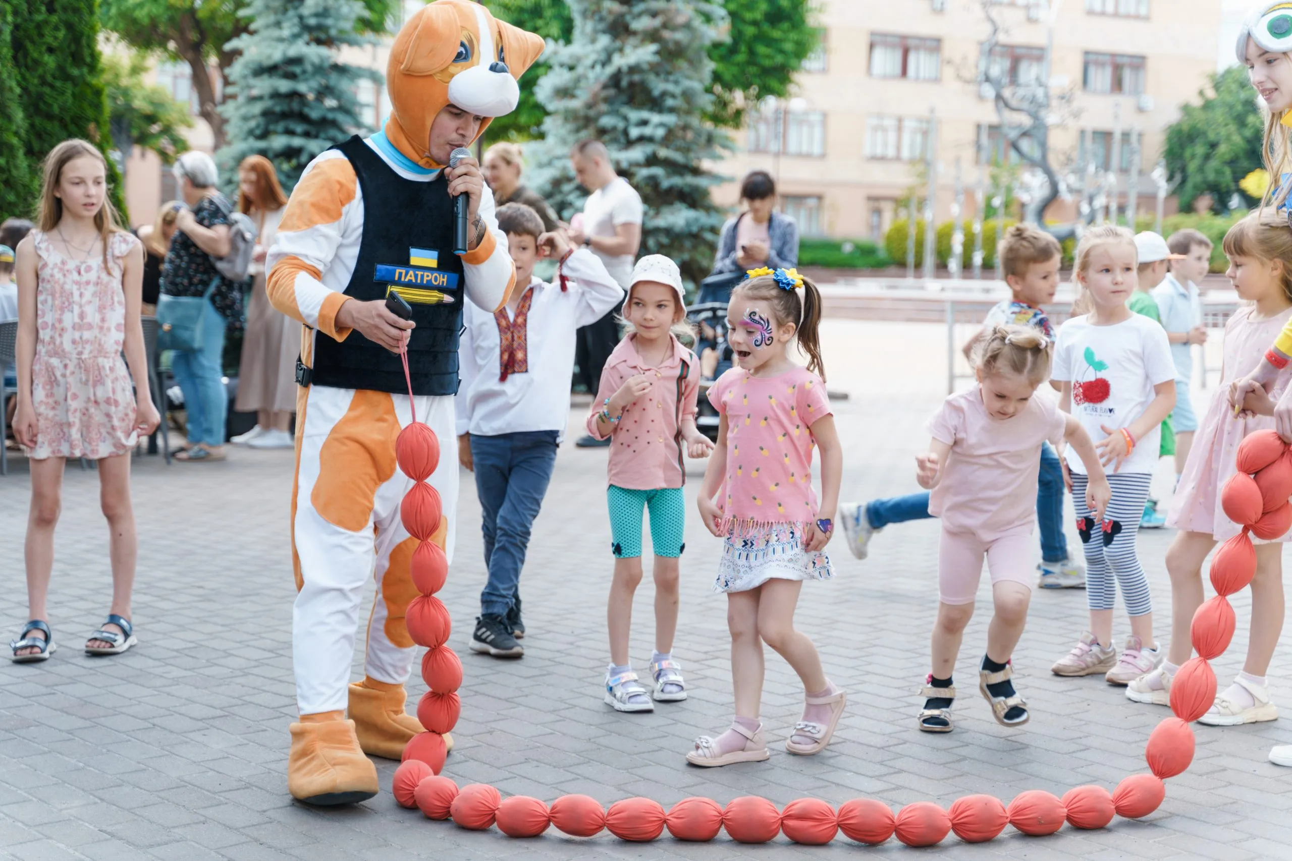 У Вінниці для дітей військовослужбовців влаштували активне дозвілля