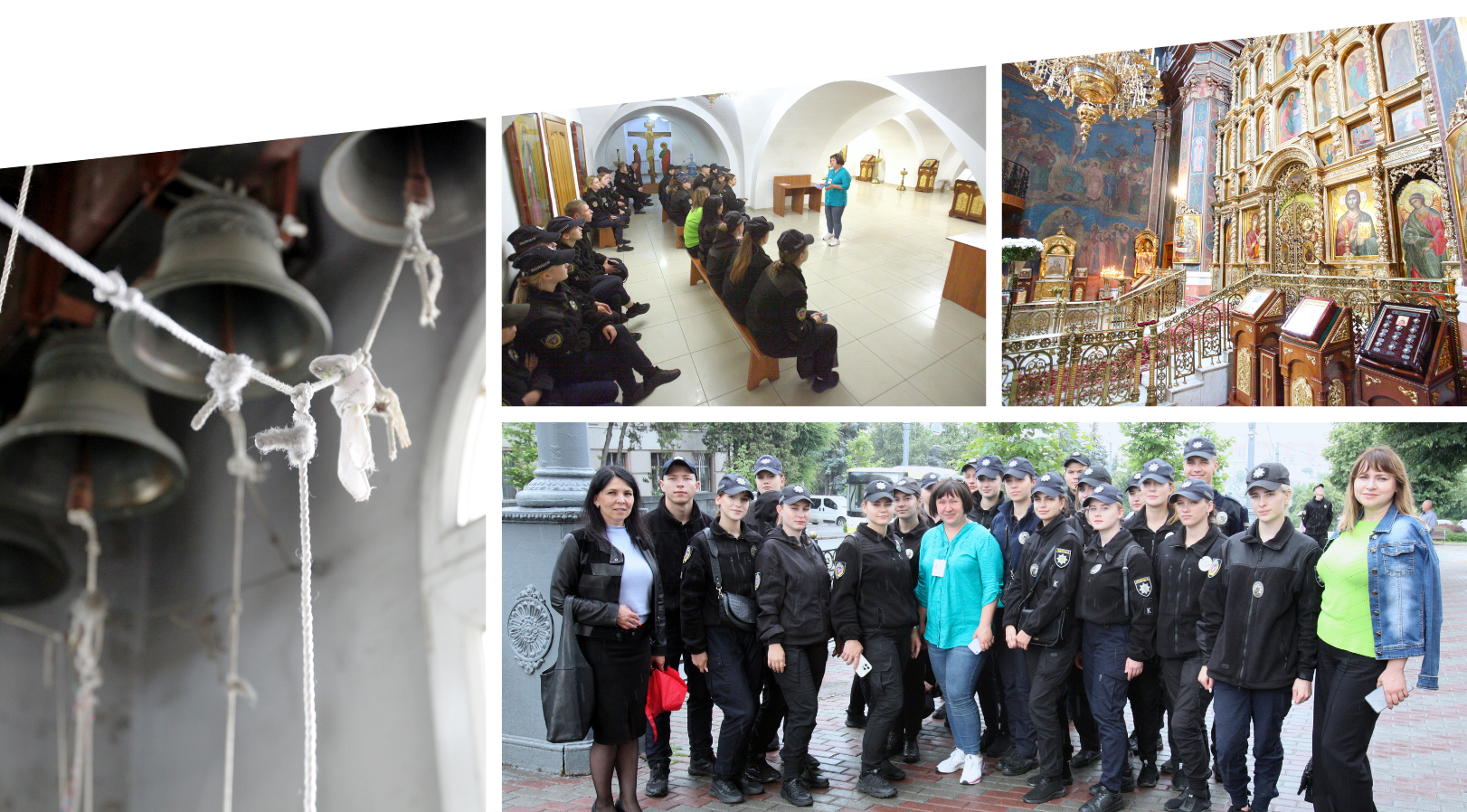Для майбутніх поліцейських у Вінниці організували  екскурсію Спасо-Преображенським кафедральним собором