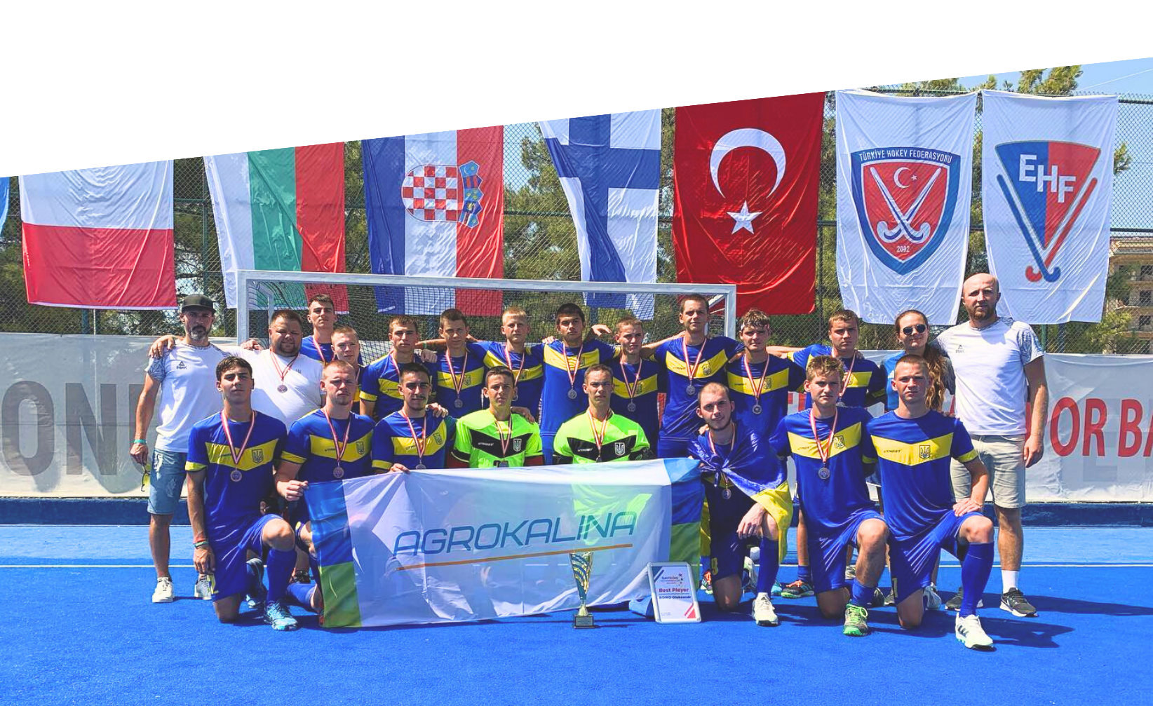 Вінничани у складі збірної України завоювали “бронзу” на чемпіонаті Європи з хокею на траві