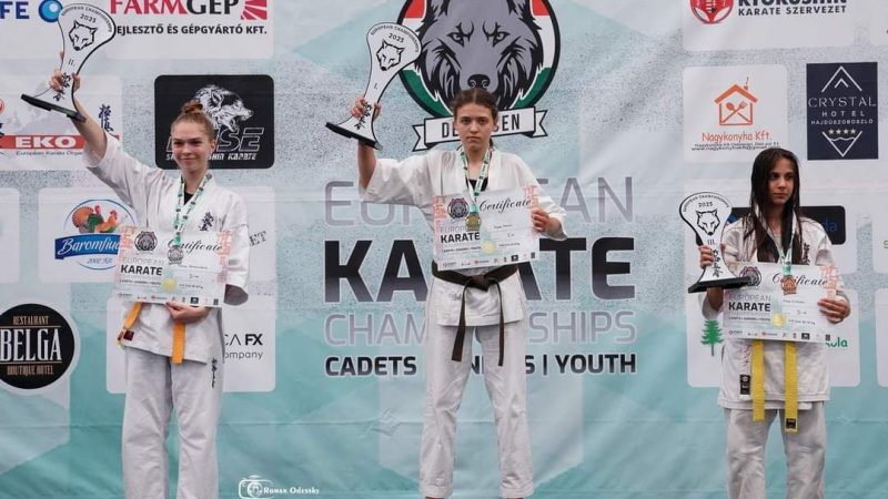 Вінничанка привезла «срібло» чемпіонату Європи з кіокушинкай карате