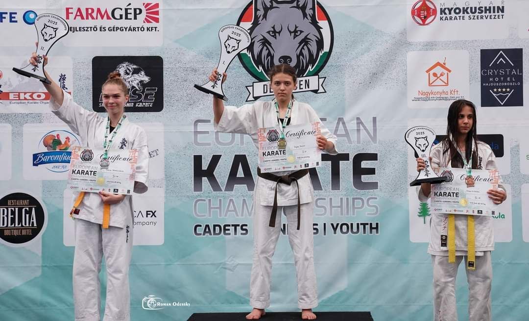 Вінничанка привезла «срібло» чемпіонату Європи з кіокушинкай карате