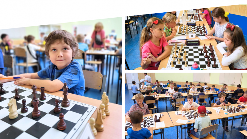 У Вінниці відбувається чемпіонат України з шахів серед юнаків та дівчат до 8 років