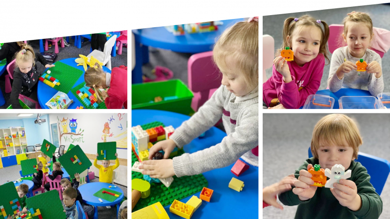 У Вінниці VinSmart Центр запрошує дітей від трьох років у гурток «LEGO-конструювання»