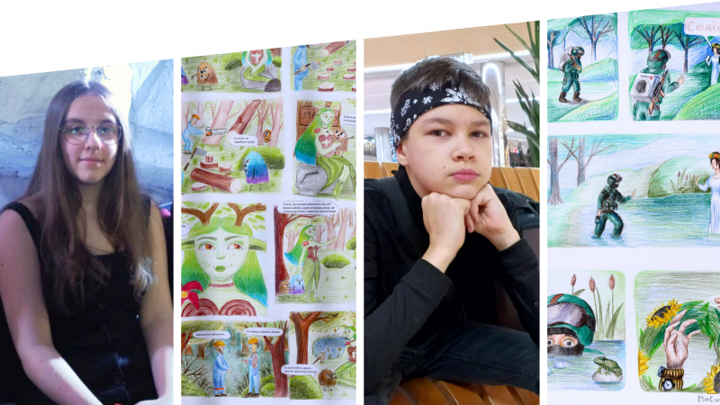 Юні вінничани здобули перемоги на міжнародному конкурсі малюнків «Українська міфологія»