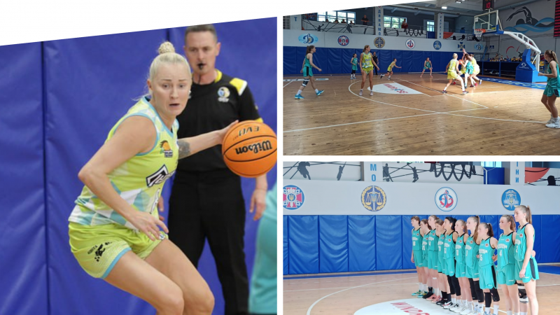 Вінницька команда зіграла перший тур на виїзді в сезоні 2023-2024 рр. жіночої Суперліги з баскетболу в Одесі