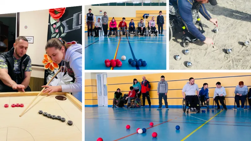 У Вінниці для людей з інвалідністю проводять оздоровчі ігри  в Центрі реабілітації «Гармонія»