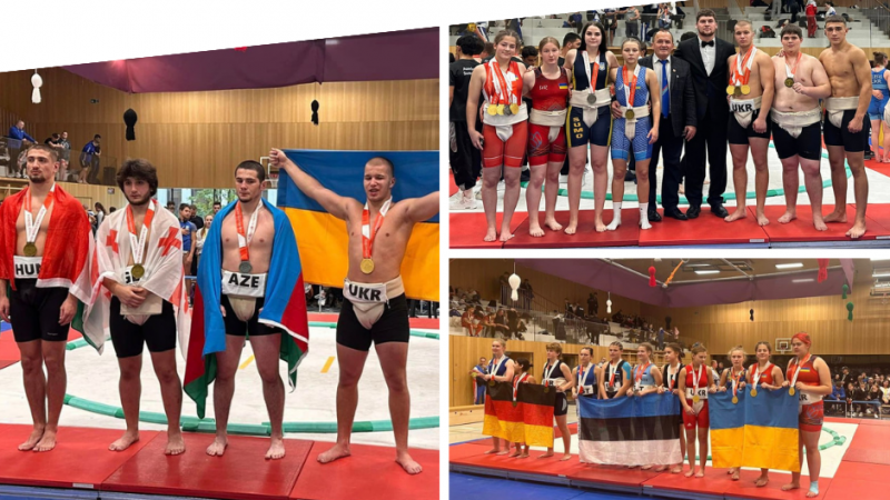 Вінничани здобули 11 нагород на Чемпіонаті Європи з сумо