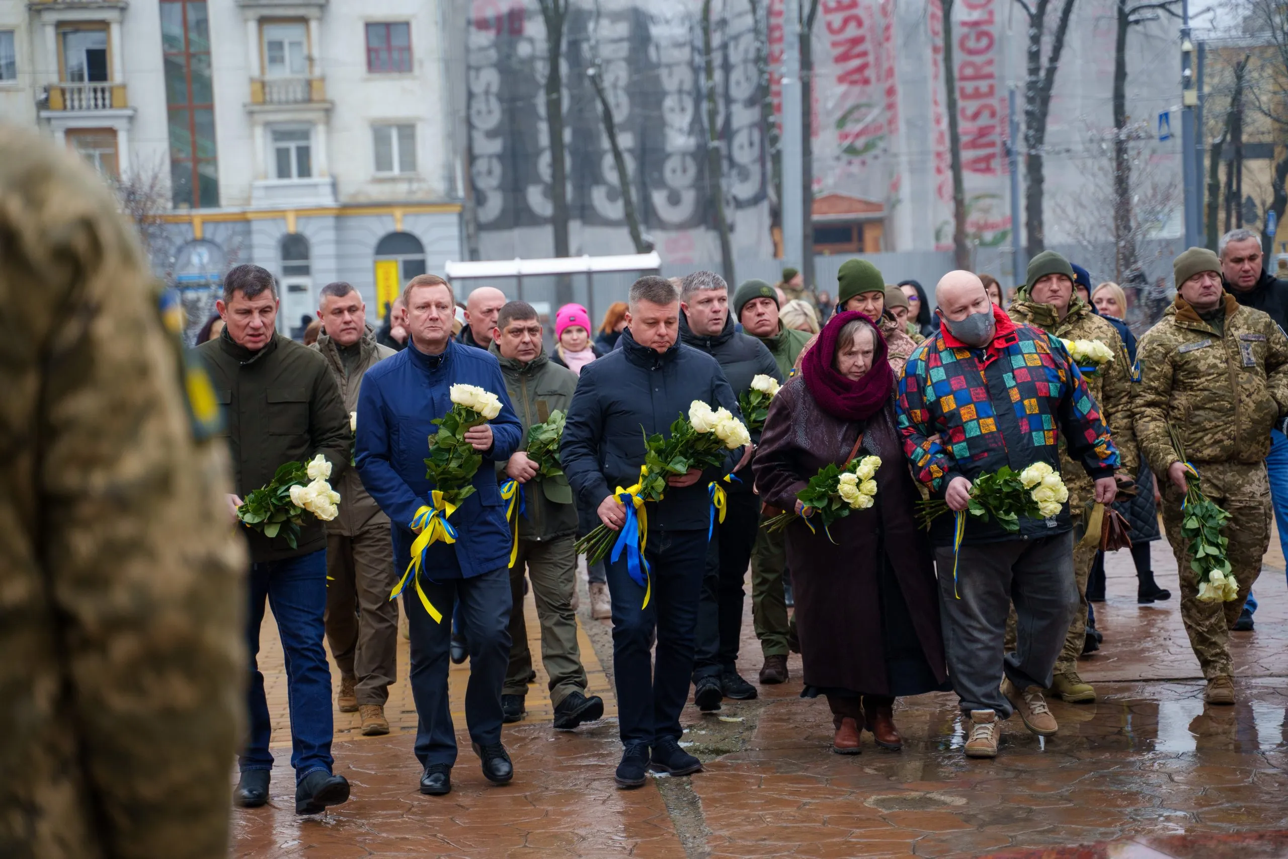 У Вінниці в День Гідності та Свободи згадали Героїв, які боролись за незалежність України
