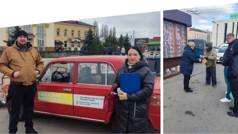 У Вінниці здійснюють соціальне патрулювання задля допомоги безхатькам