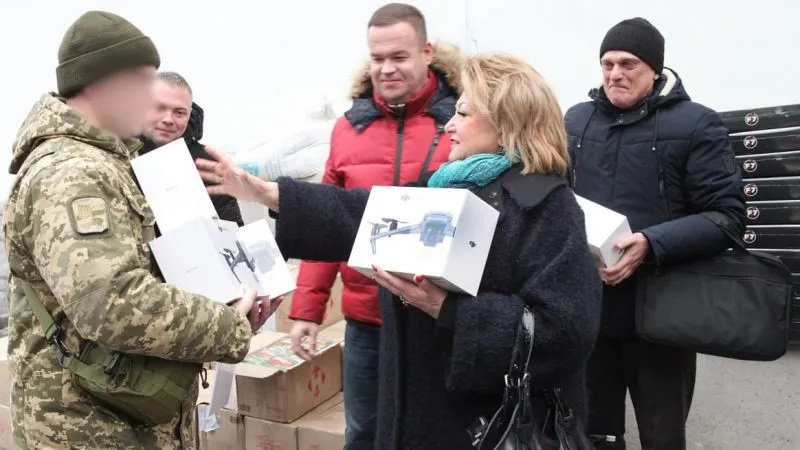 Чергова допомога для військових поїхала на Харківщину