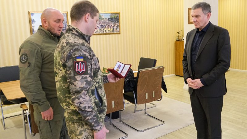 Сергій Моргунов отримав медаль «За сприяння воєнній розвідці України ІІ ступеня»