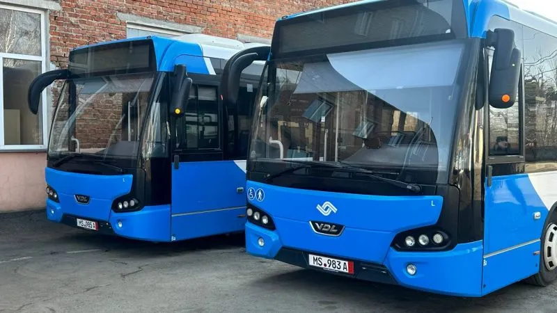 Автопарк Вінницької транспортної компанії поповнився двома автобусами VDL Citea