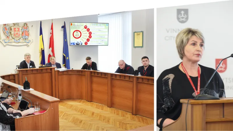 Директорка департаменту соціальної політики ВМР Валентина Войткова доповіла про основні напрями соціальної політики у 2023 році