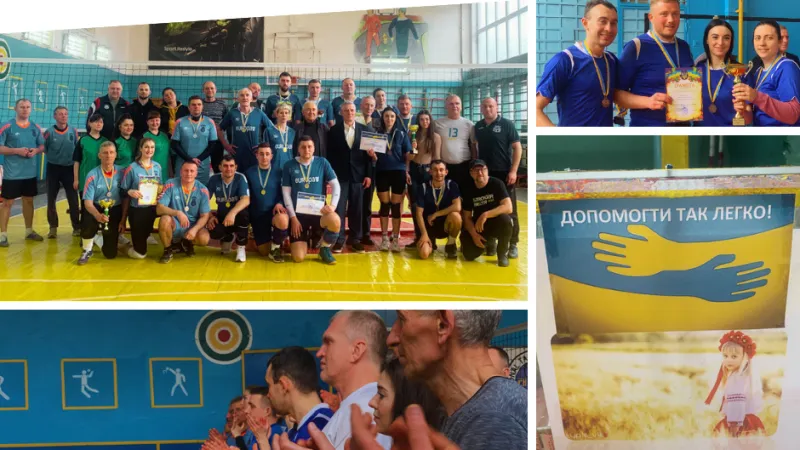 У Вінниці завершився благодійний турнір з волейболу серед вчителів