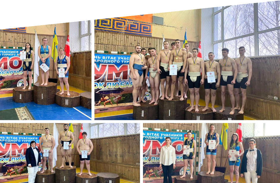 Вінничани здобули 10 золотих, 8 срібних та 16 бронзових медалей на чемпіонаті України із сумо