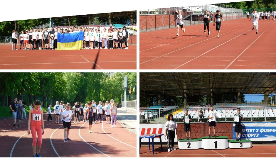 У Вінниці відбулась першість МДЮСШ № 1 з легкої атлетики серед школярів