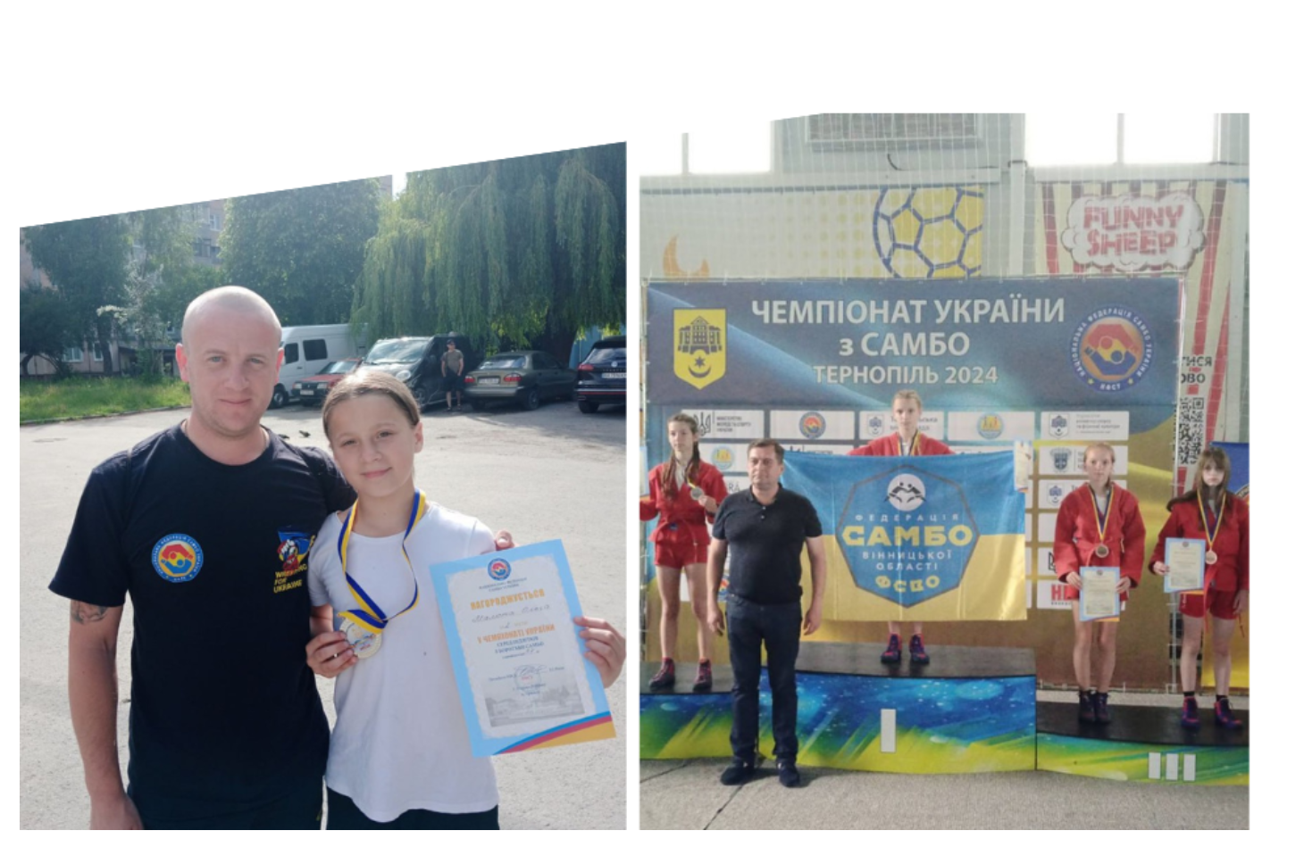 Юні самбісти здобули золоту та срібну медалі на чемпіонаті України з самбо