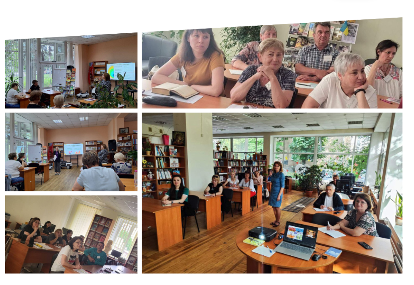 З 12 червня на базі міських бібліотек розпочали роботу три навчальні групи: безкоштовні курси «Вільна українська»