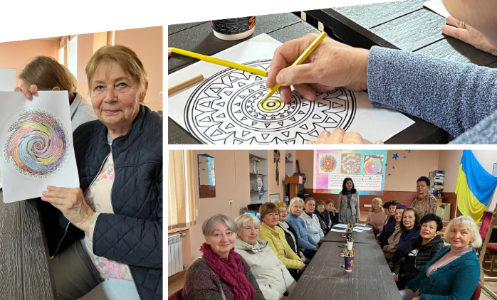 Психічне здоров’я під час війни: вінницький терцентр провів арттерапію для підопічних