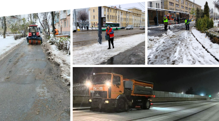 Комунальники Вінниці долучили 370 працівників для боротьби зі снігом