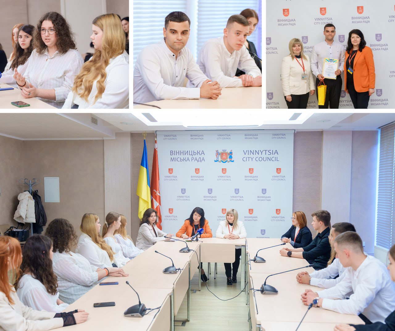 У Вінниці відзначили найактивніших випускників, які проявили себе у громадському житті міста