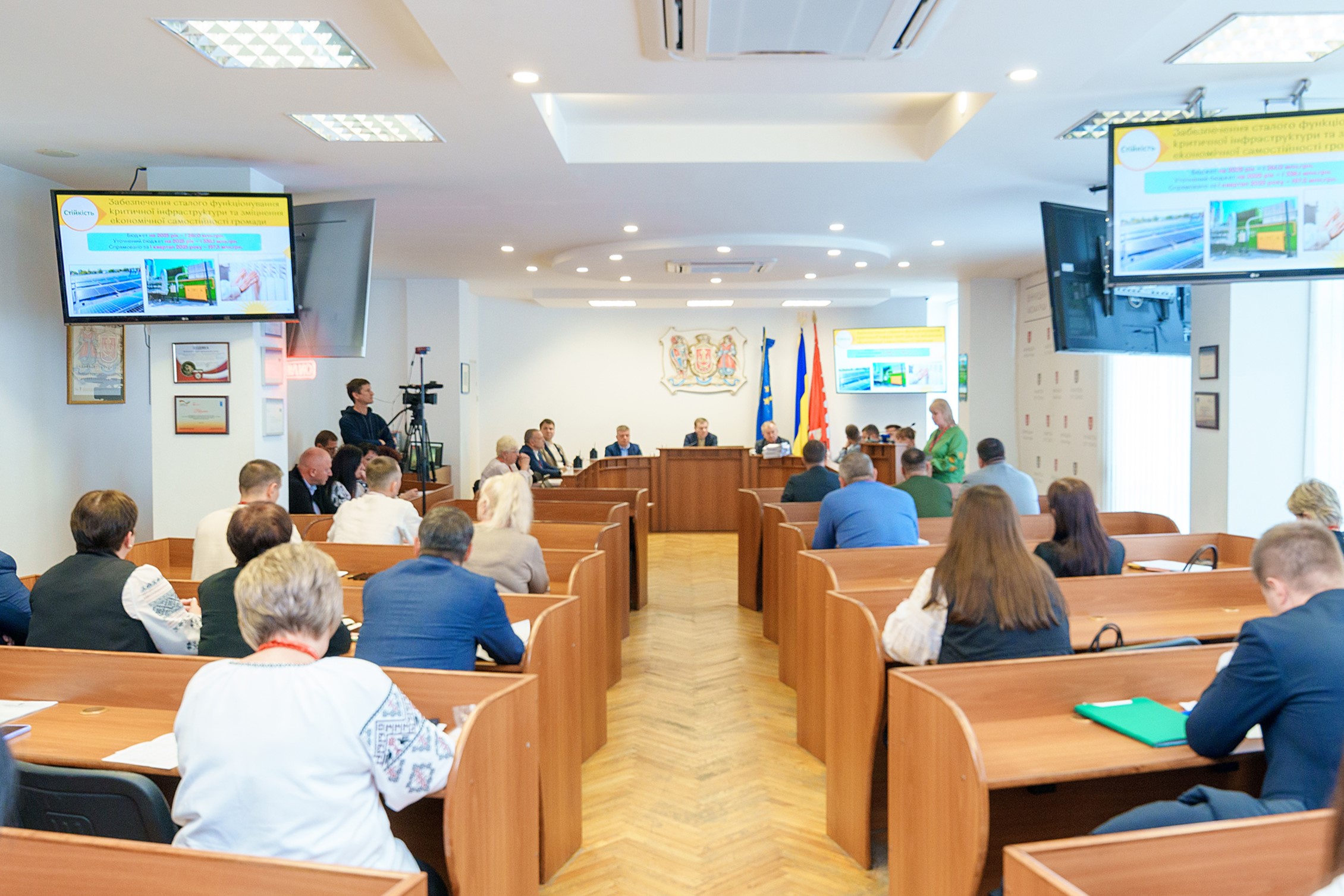 У Вінниці прозвітували про виконання бюджету міської територіальної громади за І квартал 2025 року