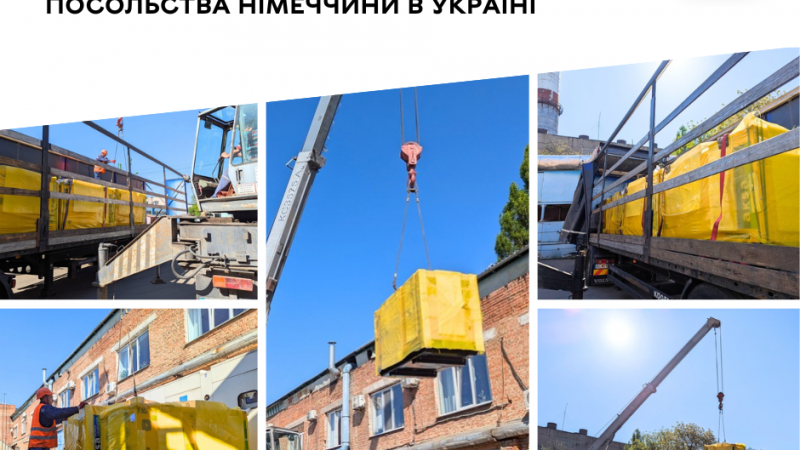 Освітні заклади Вінниці отримали 15 сучасних генераторів від Посольства Німеччини в Україні