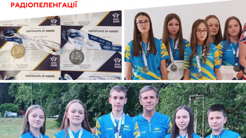 Вінницькі спортсмени — серед призерів юнацького чемпіонату світу з радіопеленгації