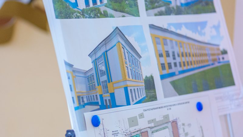 У ліцеї №32 м. Вінниці представили проєкт реконструкції будівлі